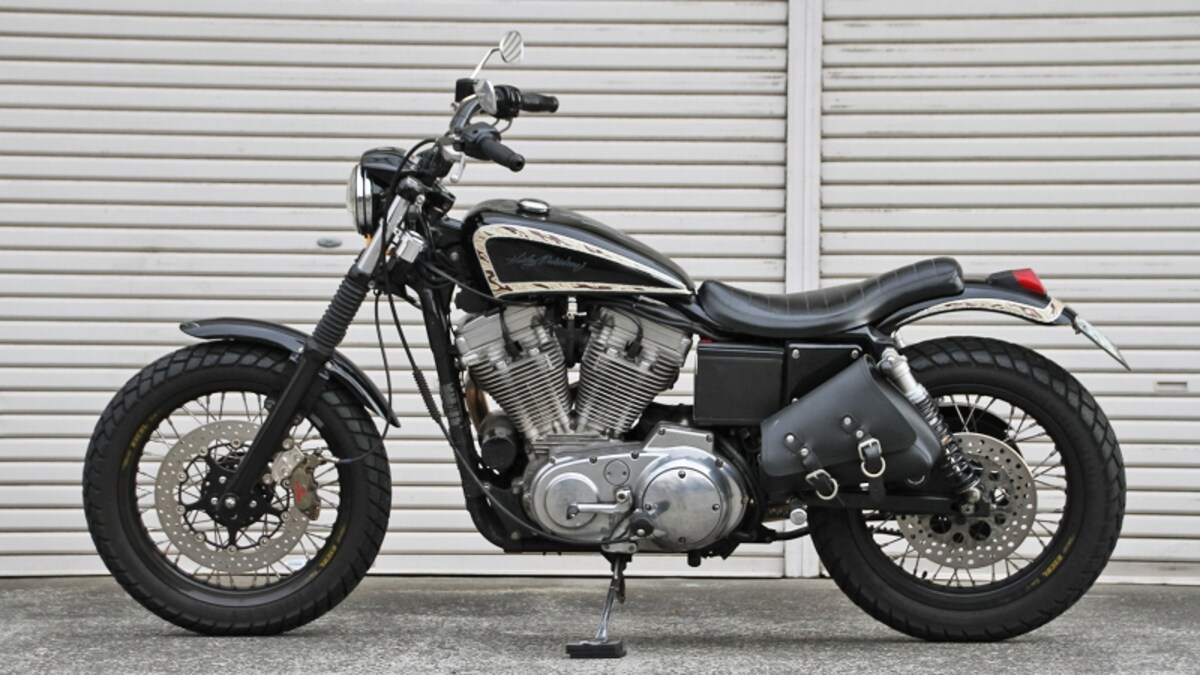 1998 XLH883 / BLACK CHROME BIKE WORKS