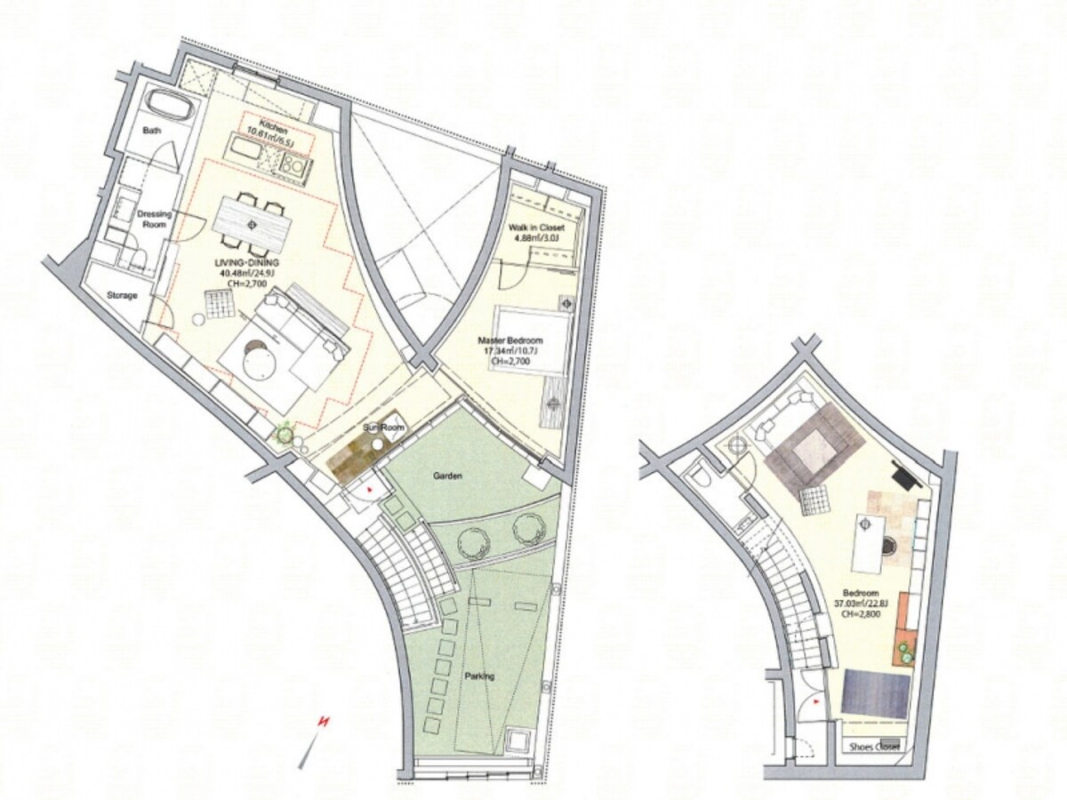 Aタイプ 2Bedroom
