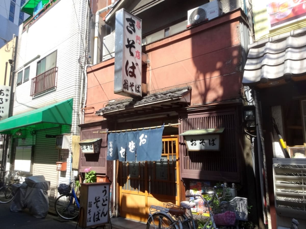 年季の入った店構えだ