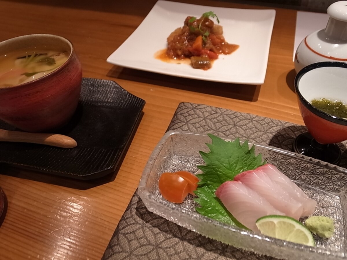 久織亭夕食