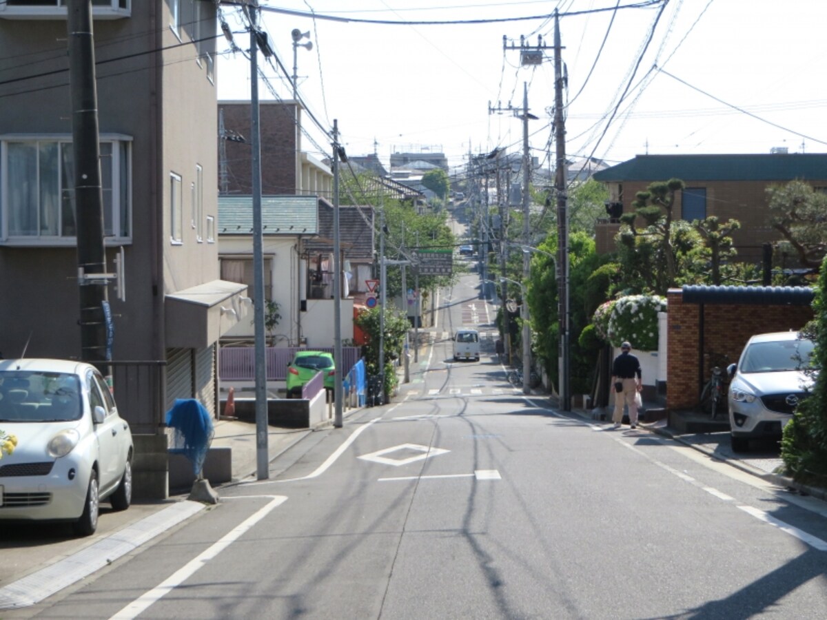 坂の多い地形