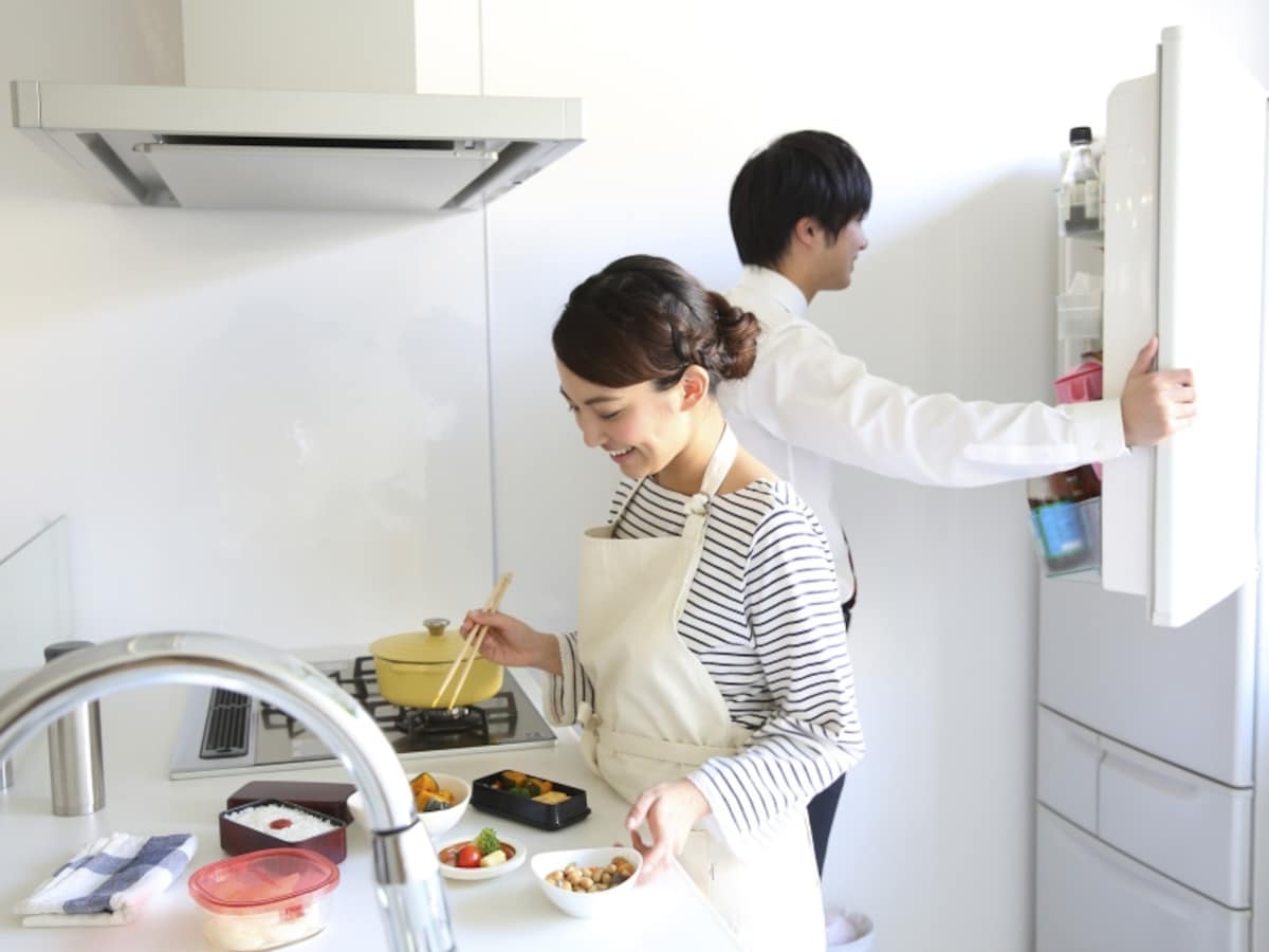 夫婦で料理