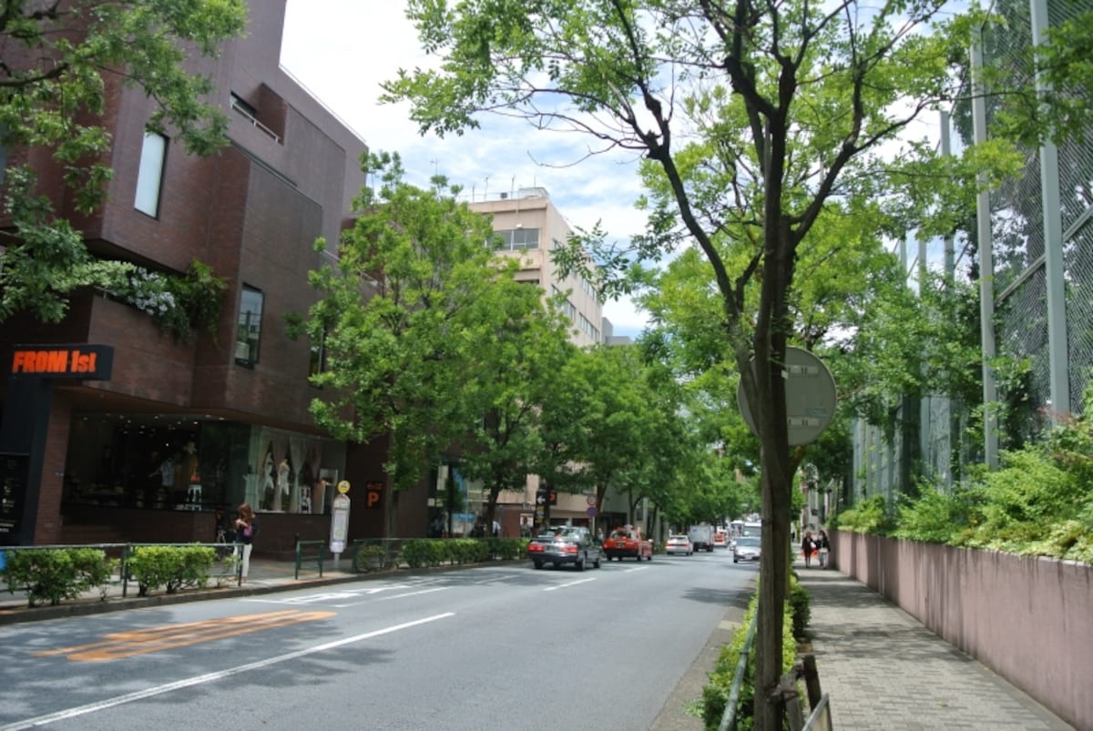 みゆき通りの風景