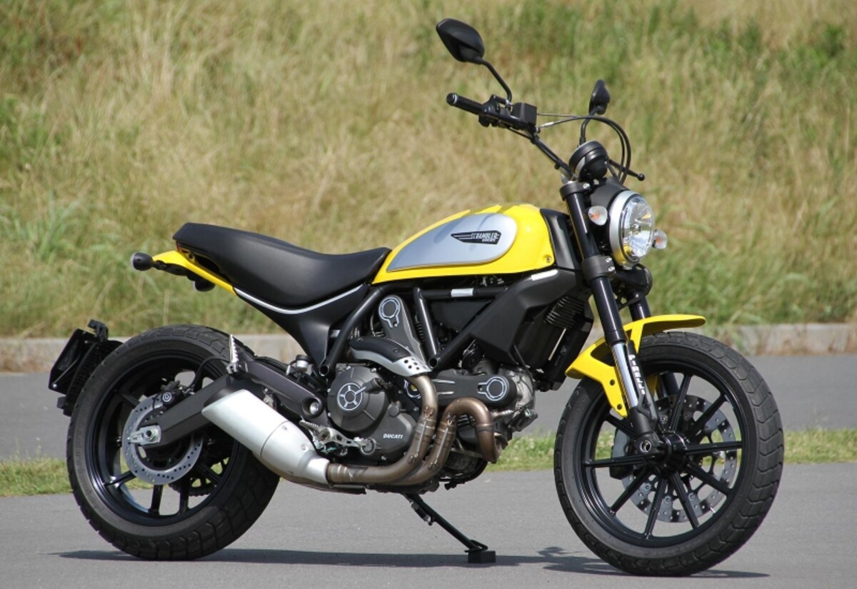オートバイとしての理想的な姿を具現化したスクランブラー