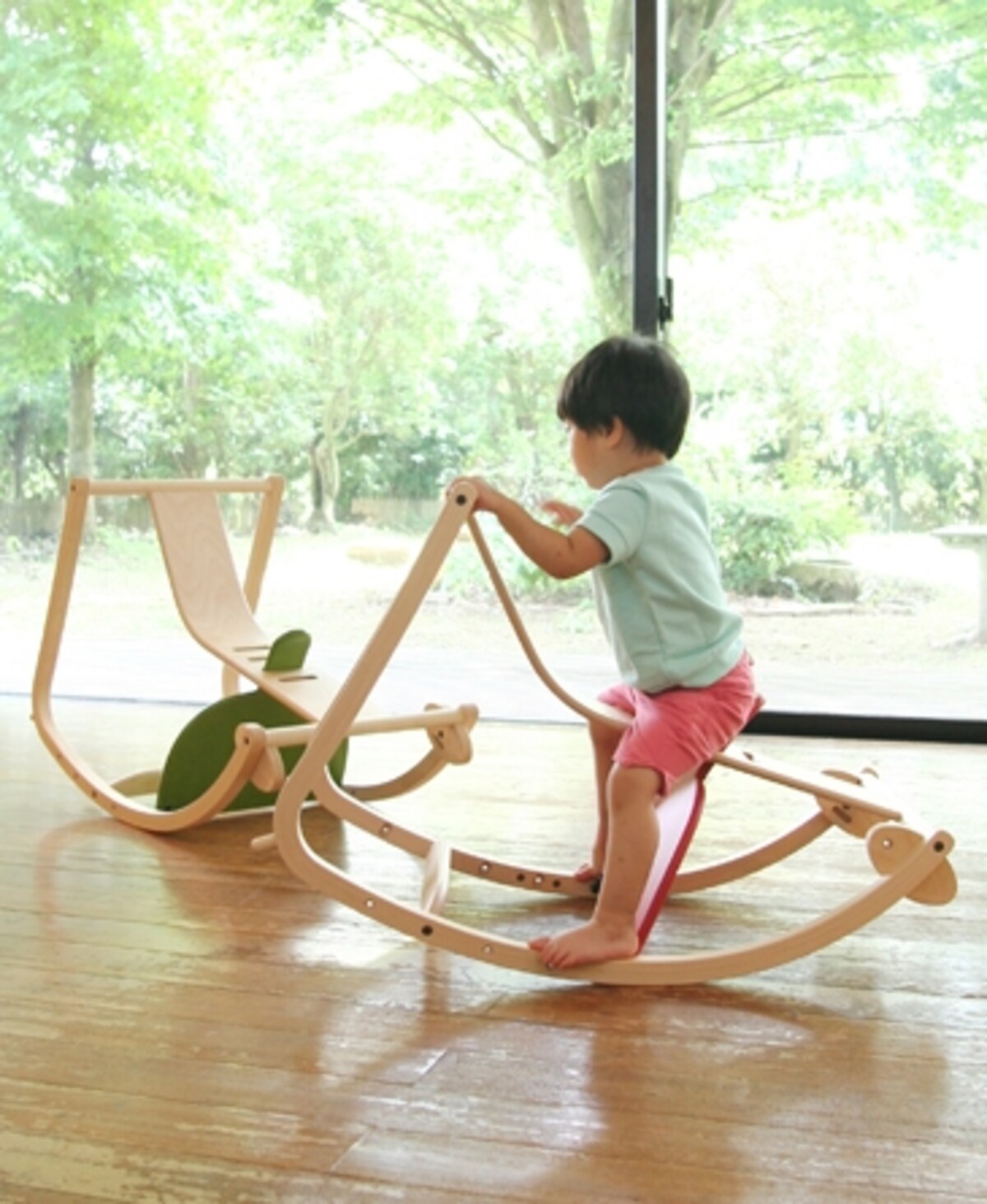 SDIデザイン「Bambini」木馬にした様子