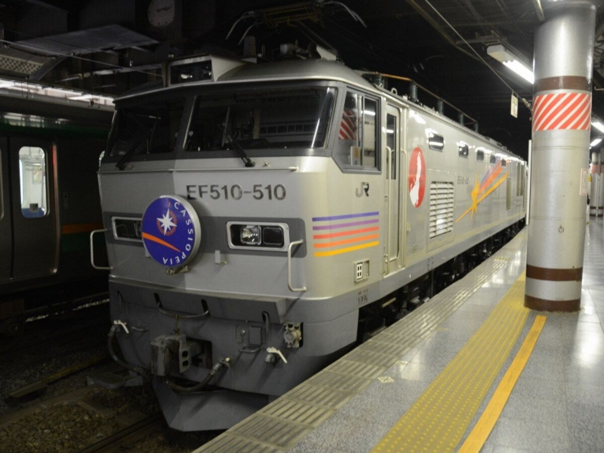 上野駅のカシオペア