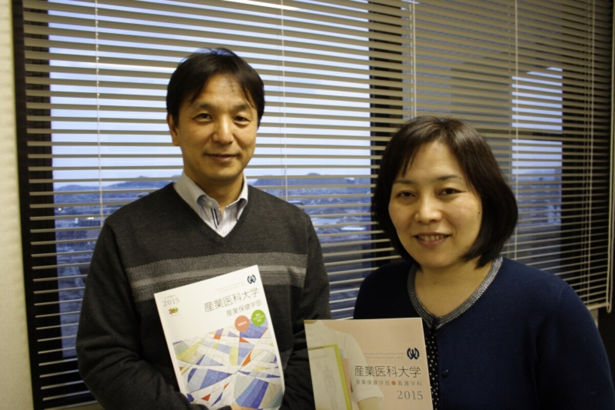 中谷光紀教授(左)と原賀美紀准教授(右)
