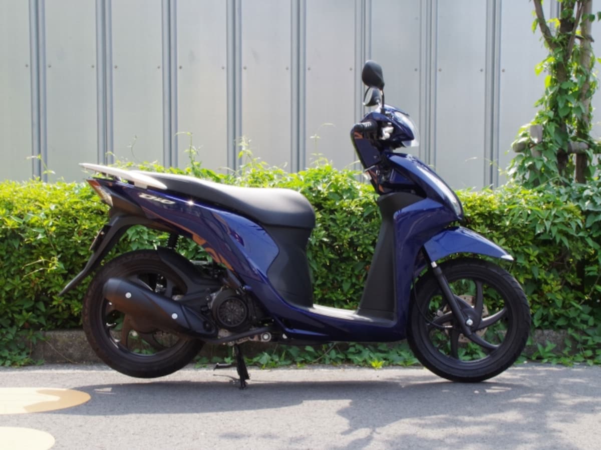 ディオ110　サイドビュー