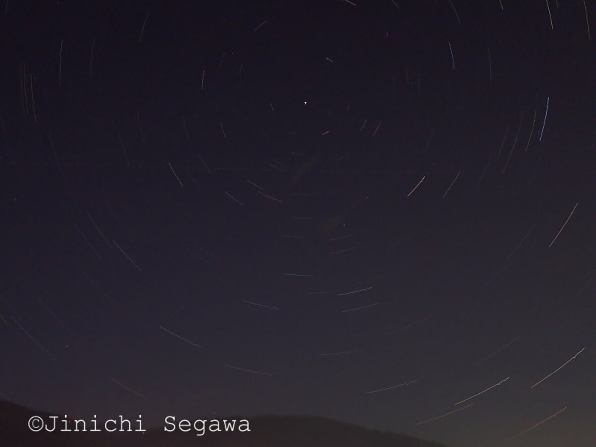 星の軌道撮影