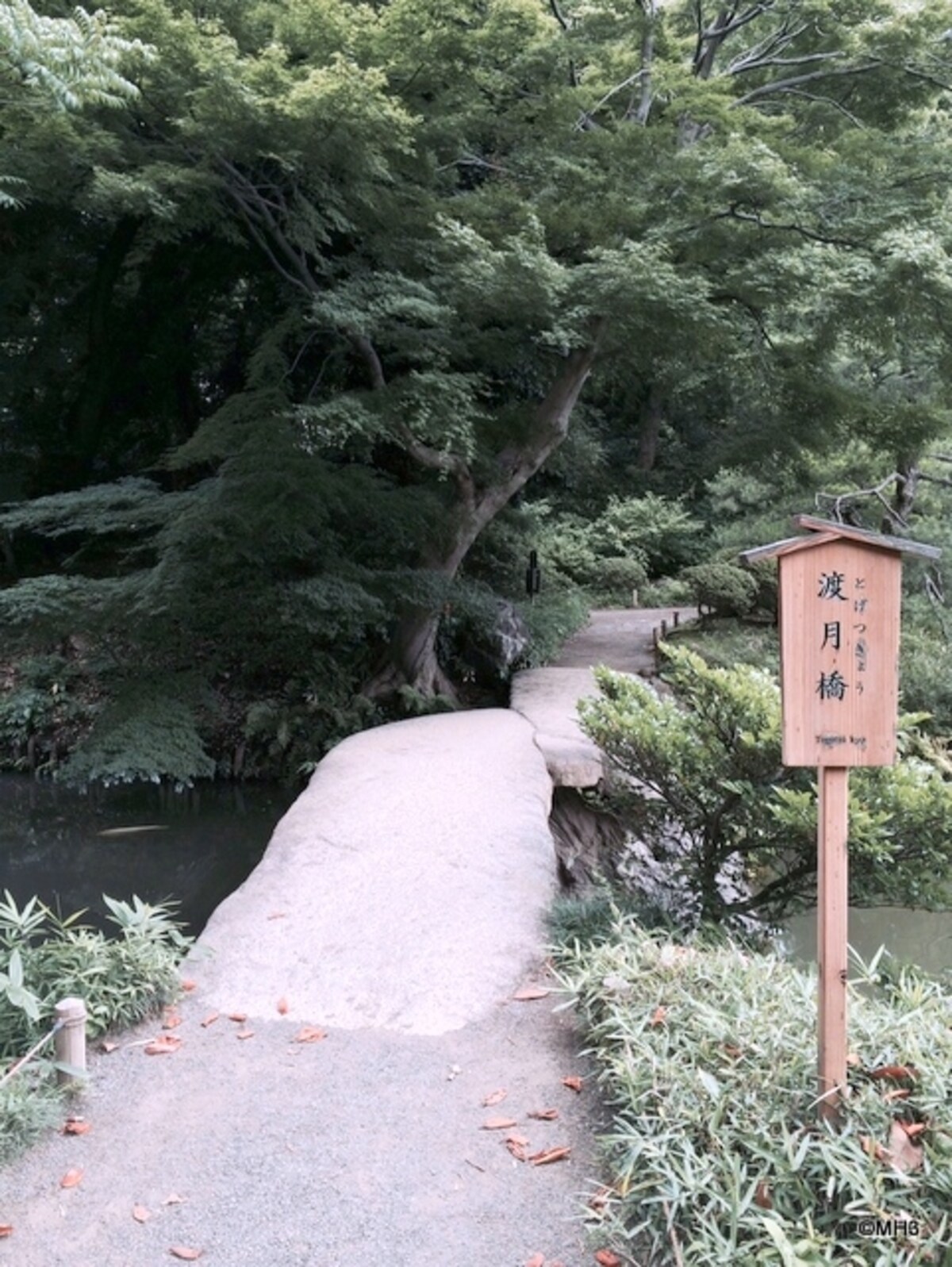渡月橋（六義園）