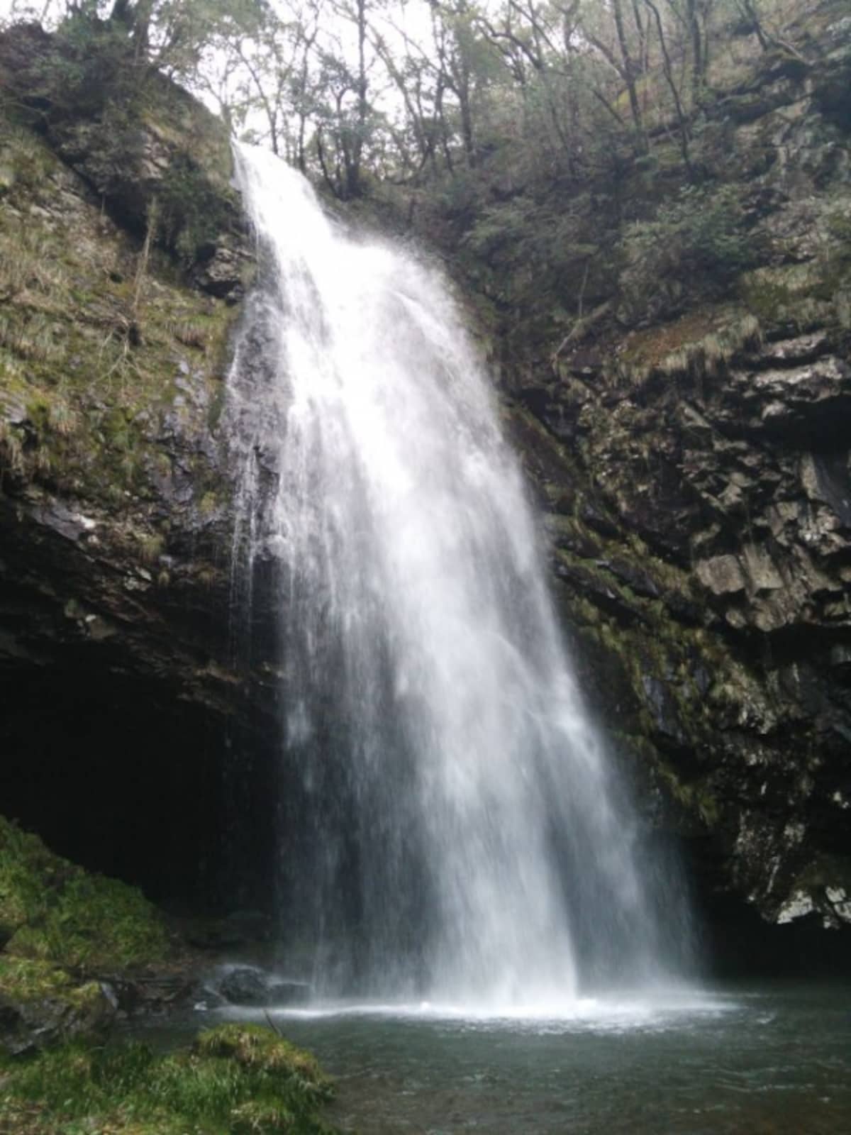 龍頭が滝・雄滝(1)