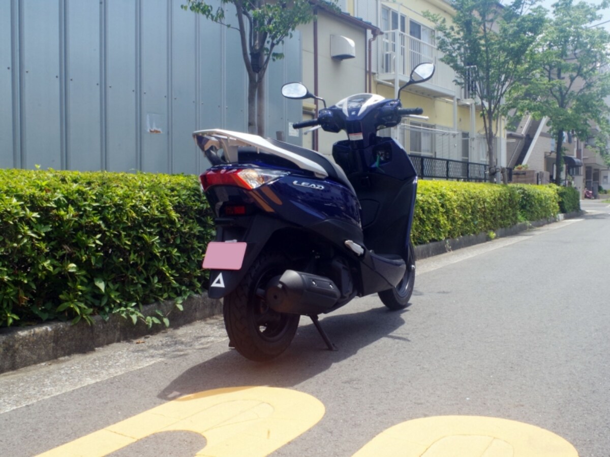 リード125　リアビュー