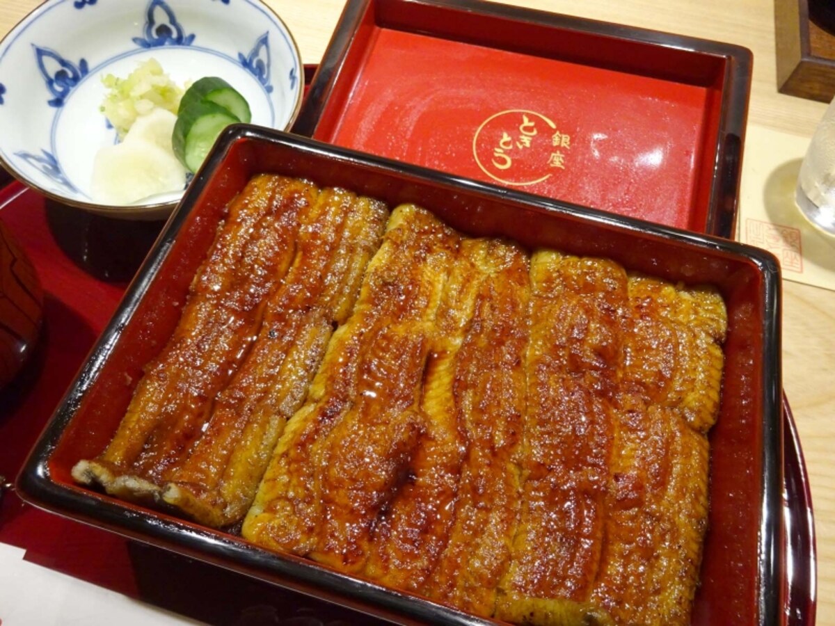 銀座ときとう　うな重