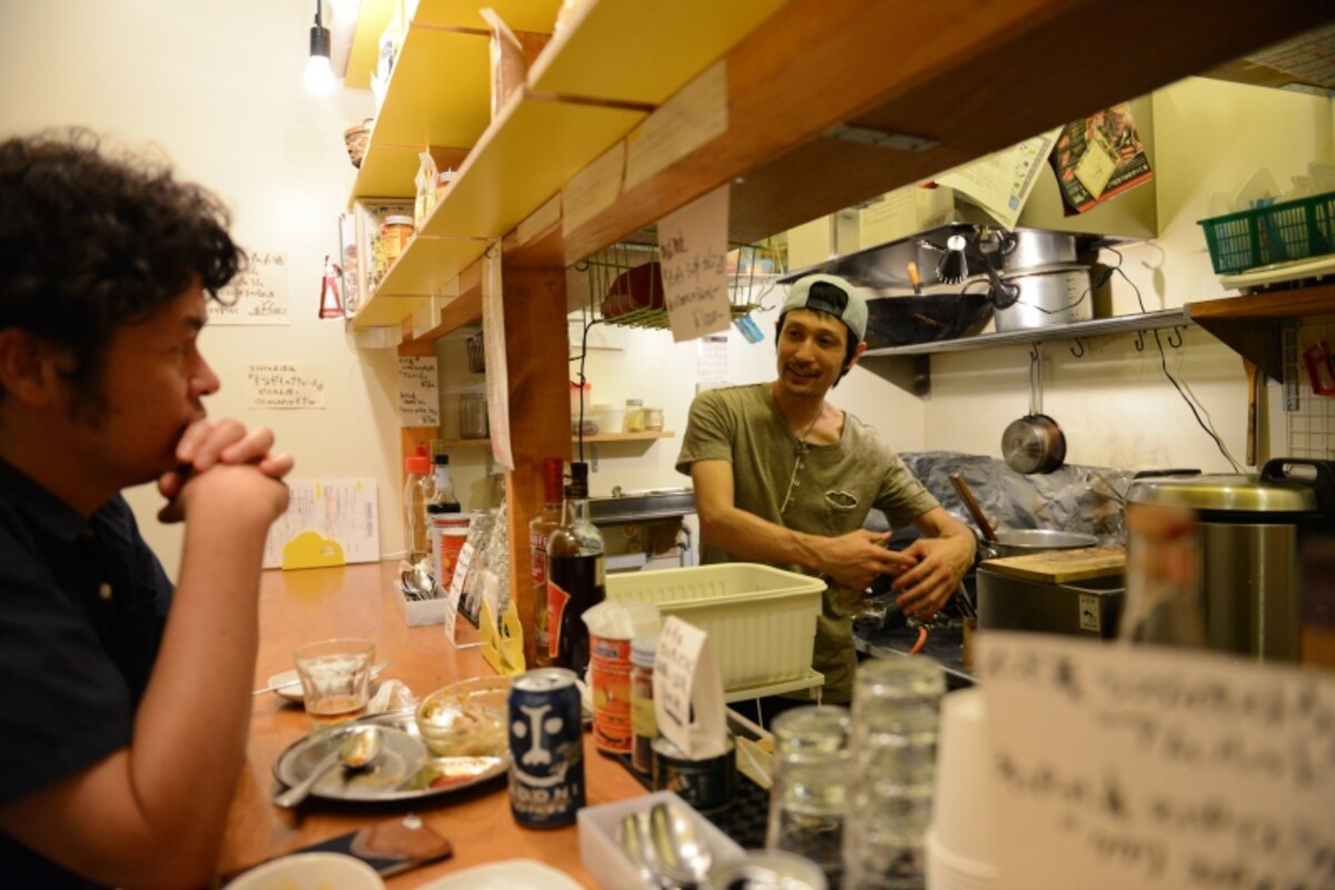 talk with Iizuka