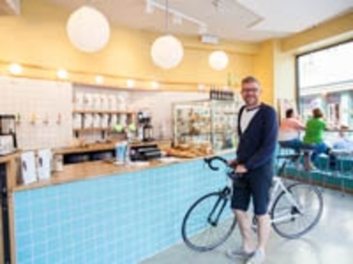 オスロ自転車カフェ