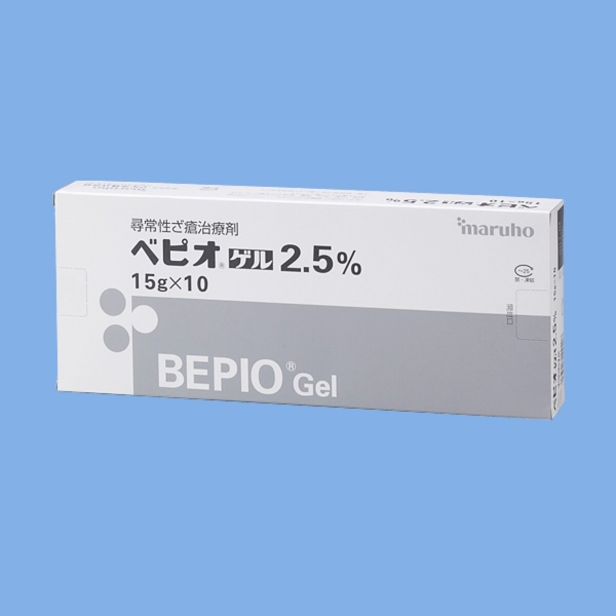8年ぶりに登場した新薬「ベピオゲル2.5%」