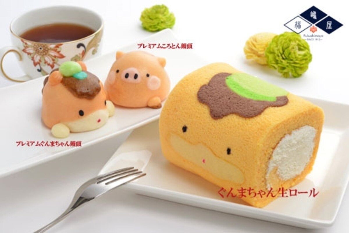 ぐんまちゃん饅頭など