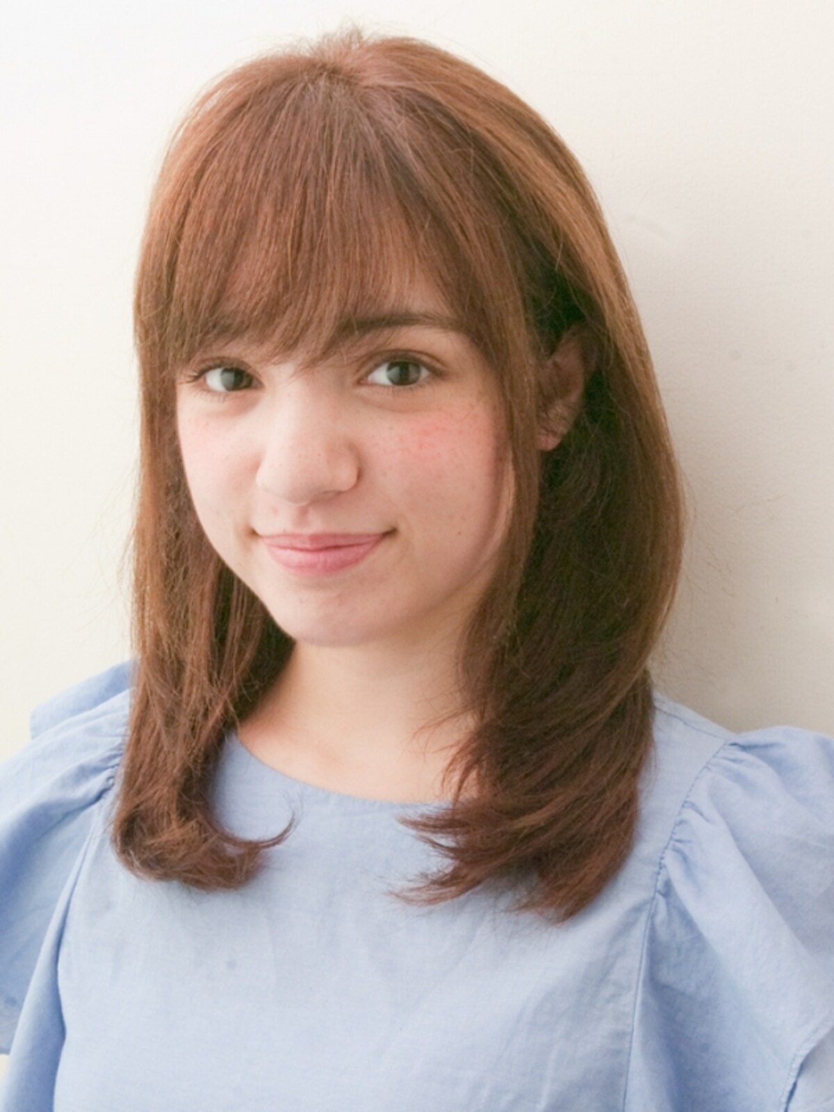 鎖骨下15センチのセミロング