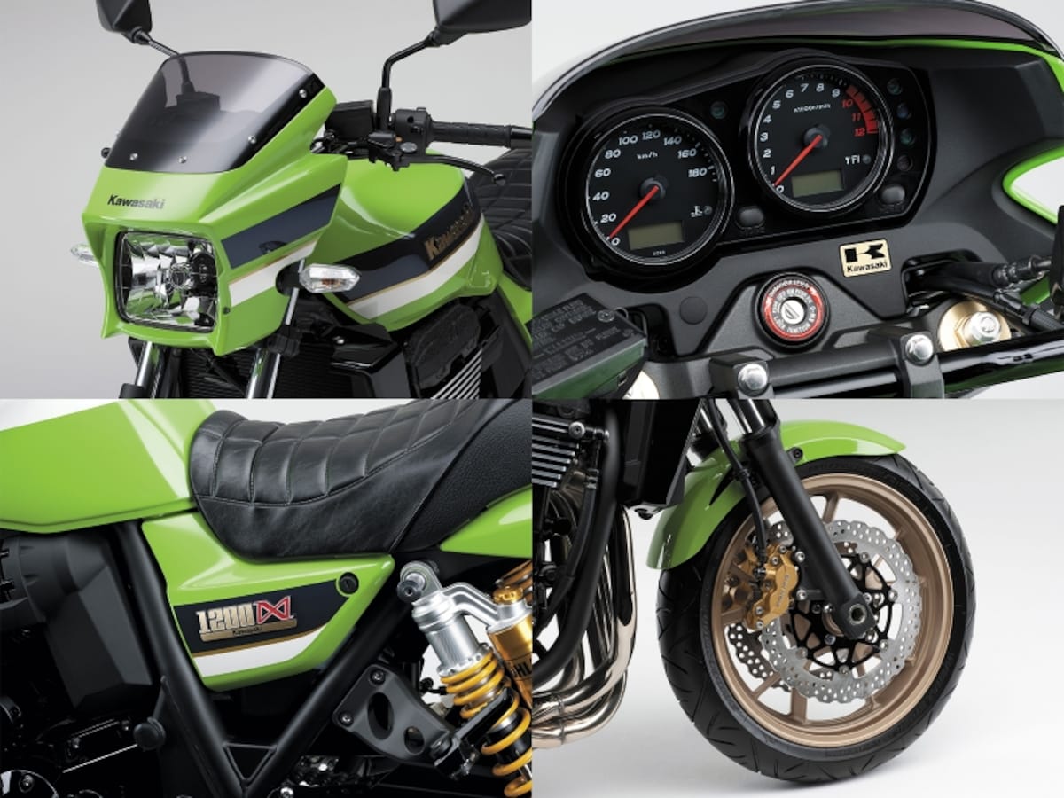 ZRX1200 DAEG　Z生誕40周年記念特別仕様車ディテール