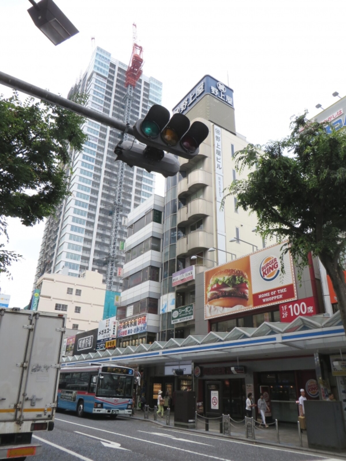 中心部のタワーマンション