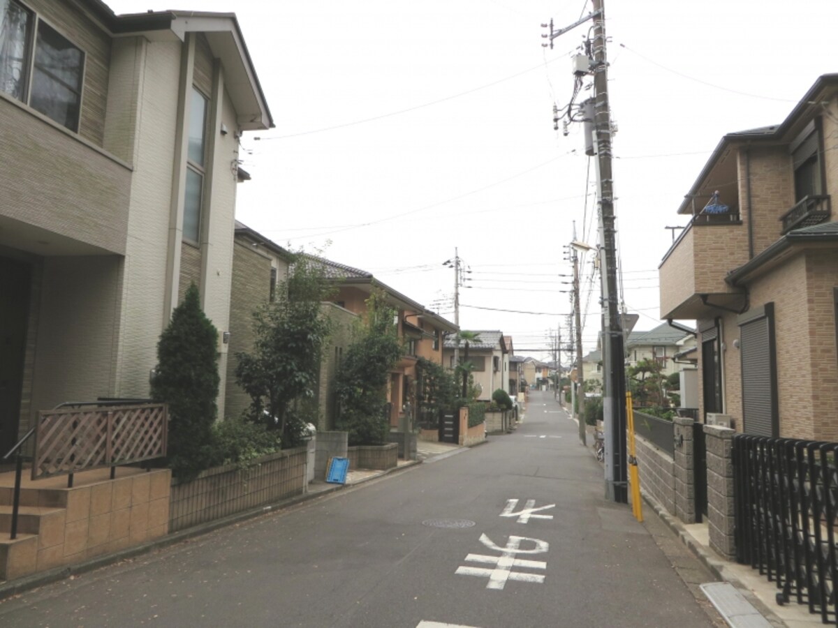 住宅街の風景