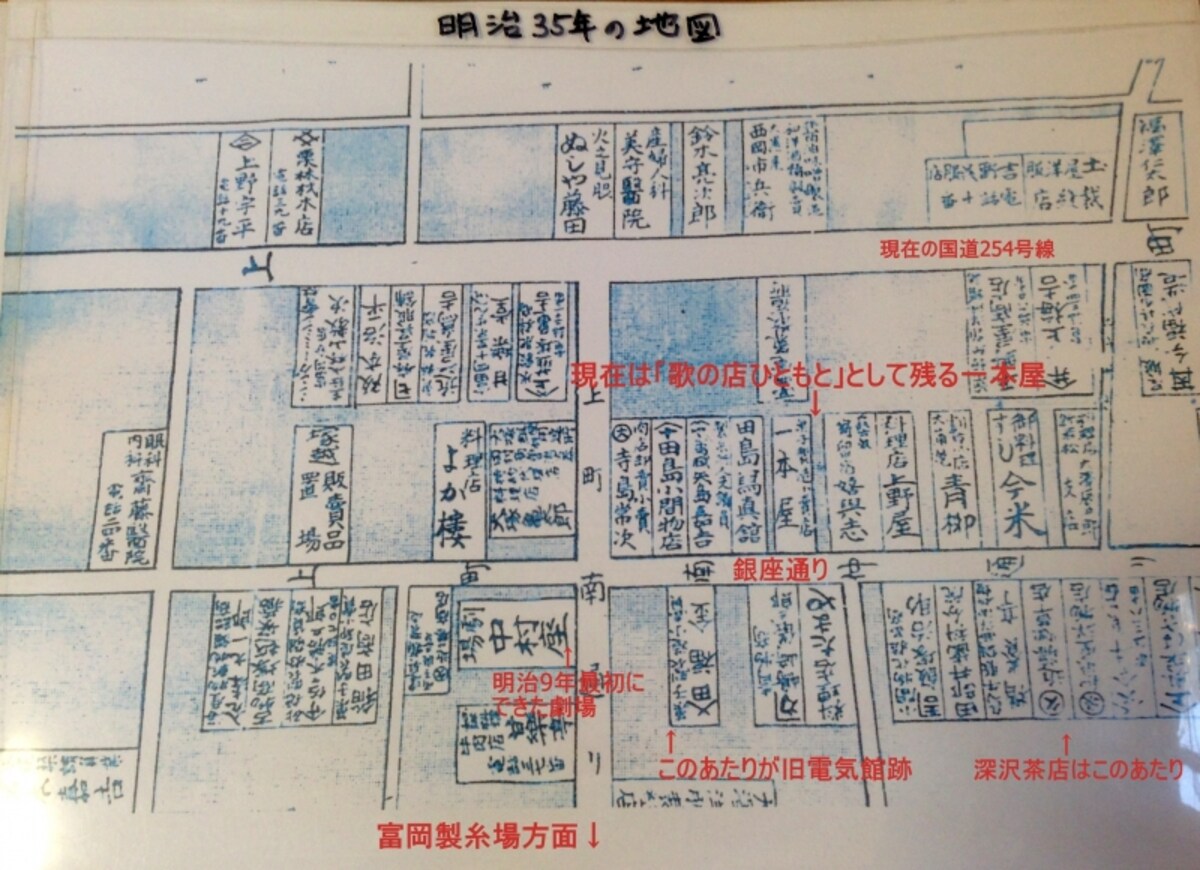 明治35年当時の地図
