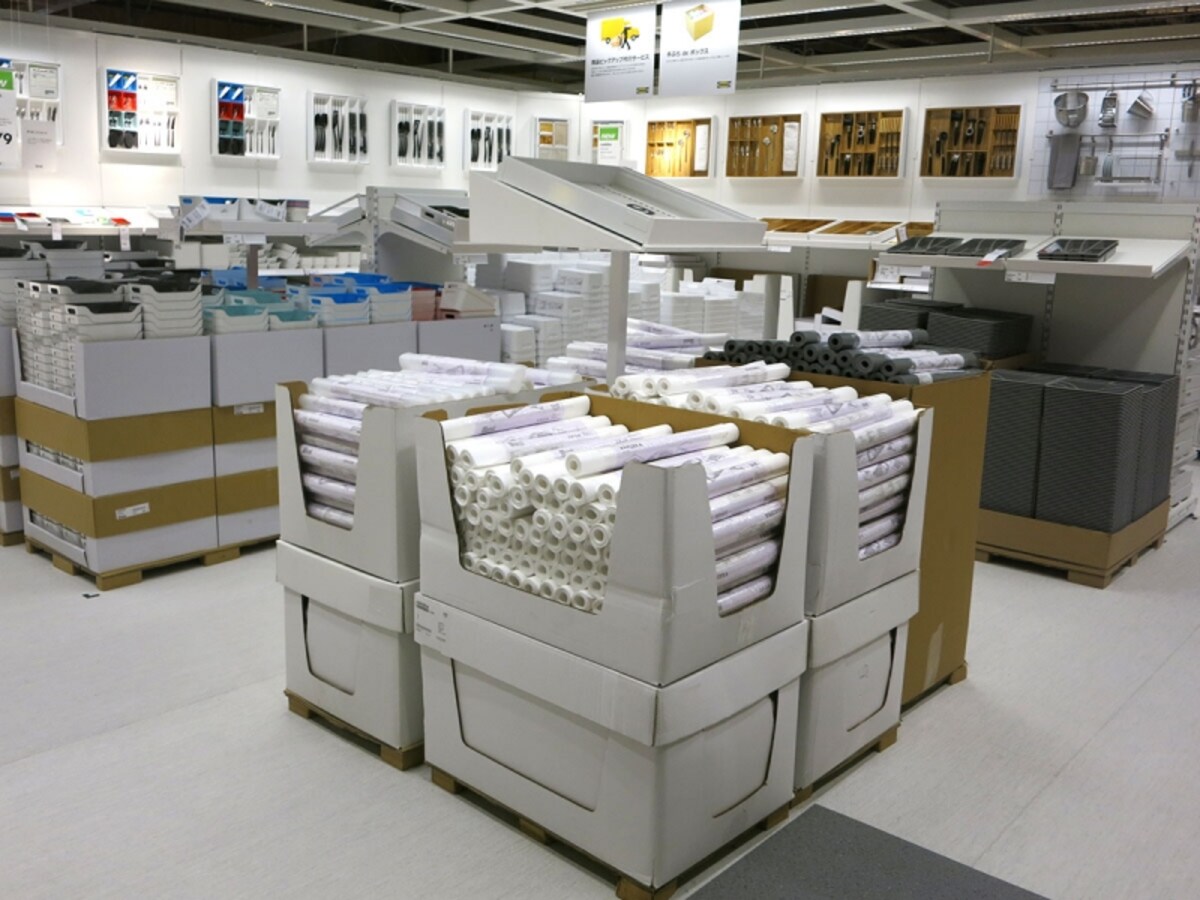 キッチン用品コーナーの画像