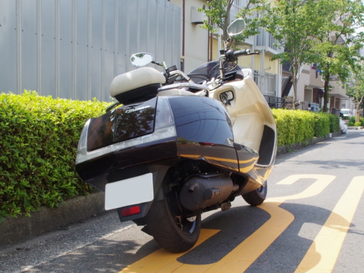 マグザム　リアビュー