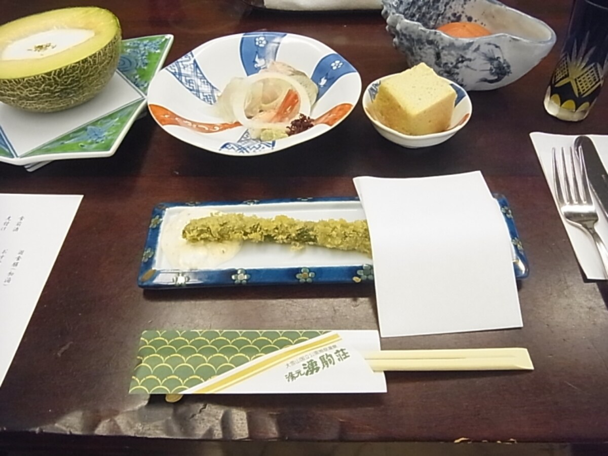 湧駒荘　夕食