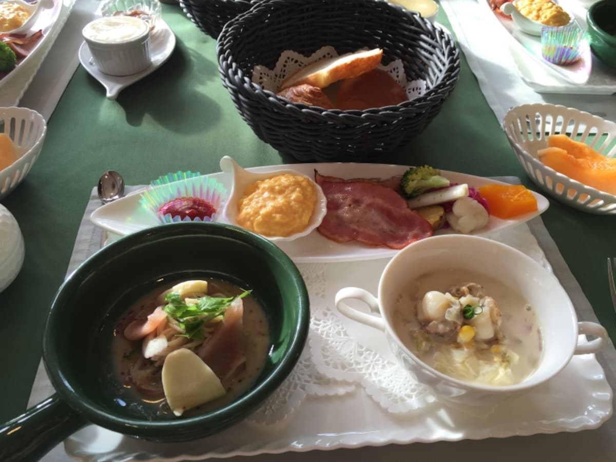 清さと　朝食