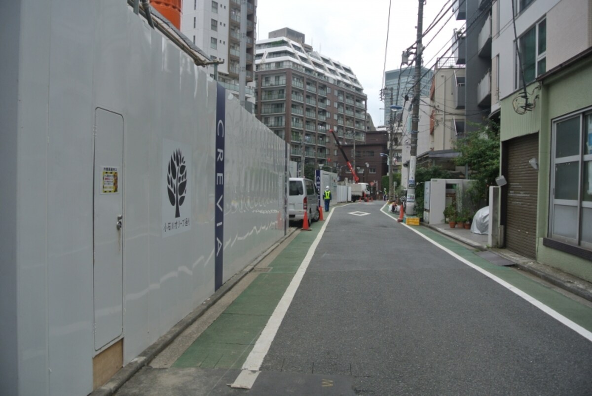 「クレヴィア文京小石川」の現地