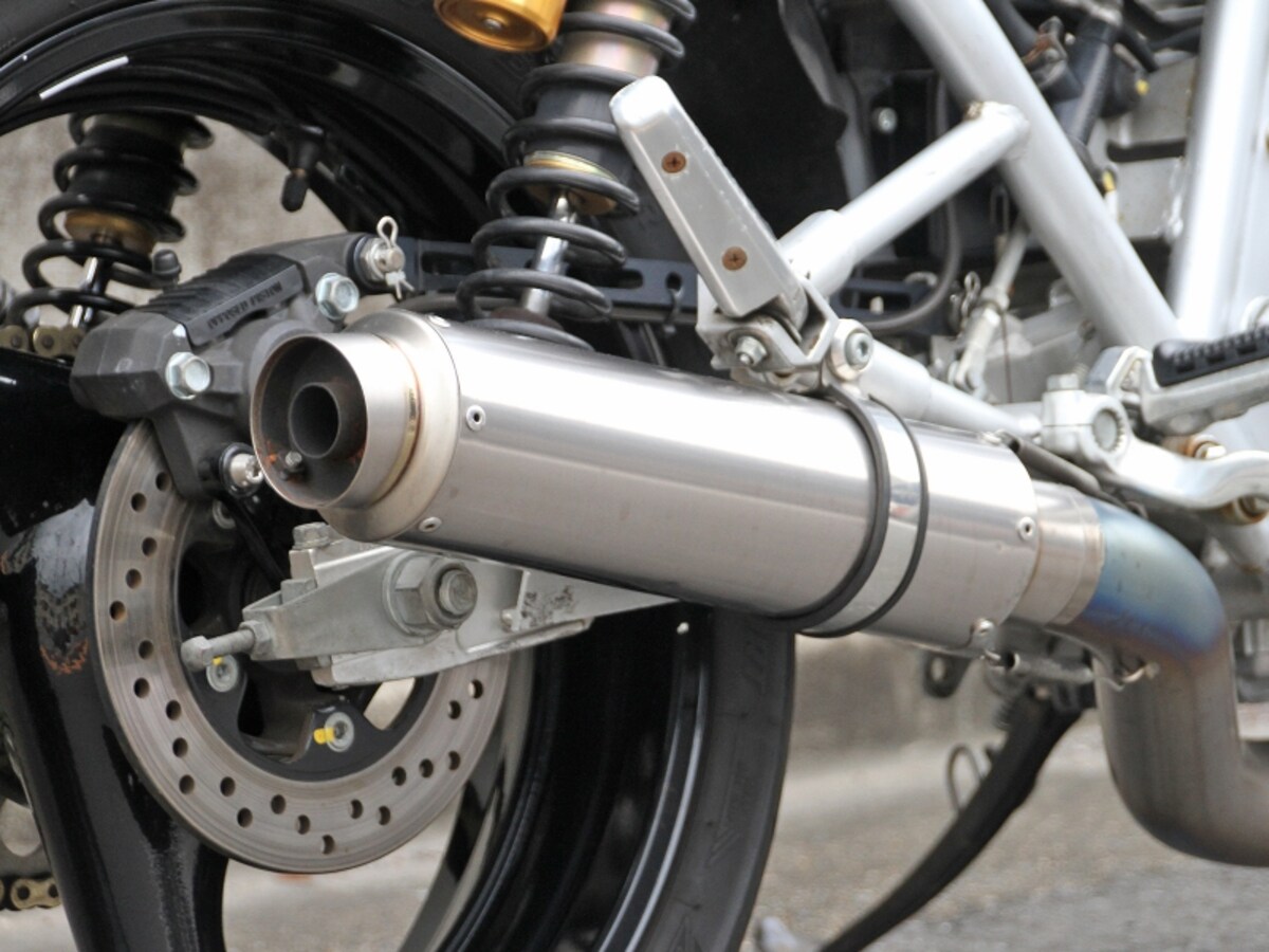 GSX1100Sカタナ　マフラーサイレンサー