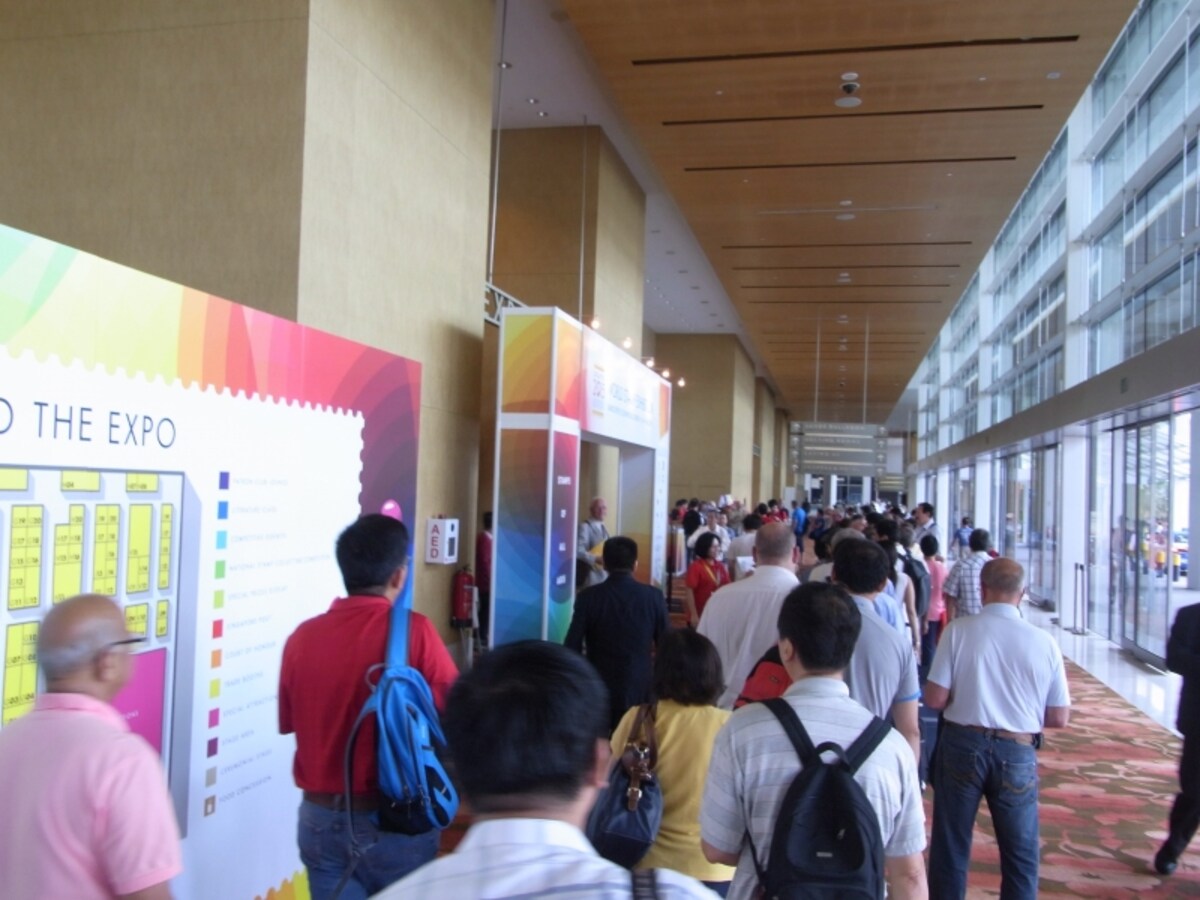 シンガポール2015の会場入り口