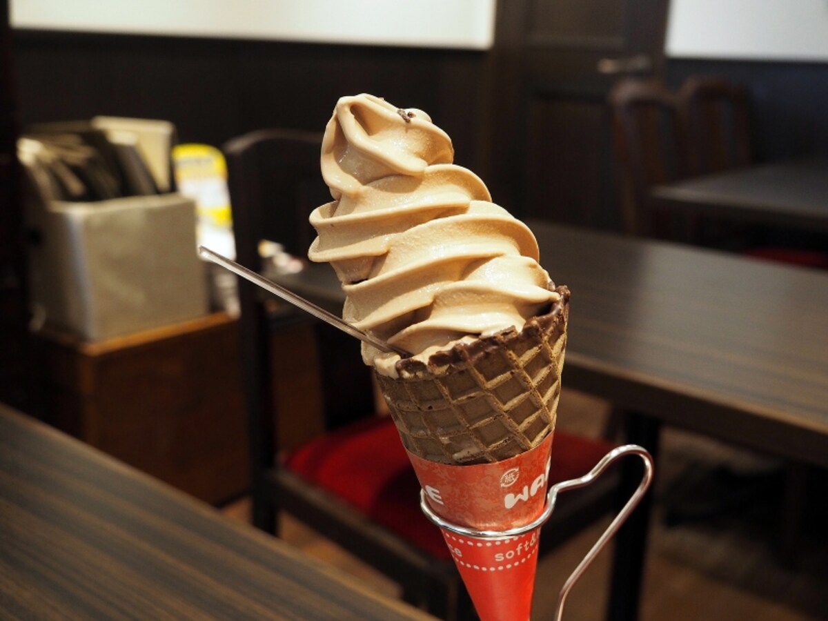 チョコレートソフトクリーム＠サンニコラ
