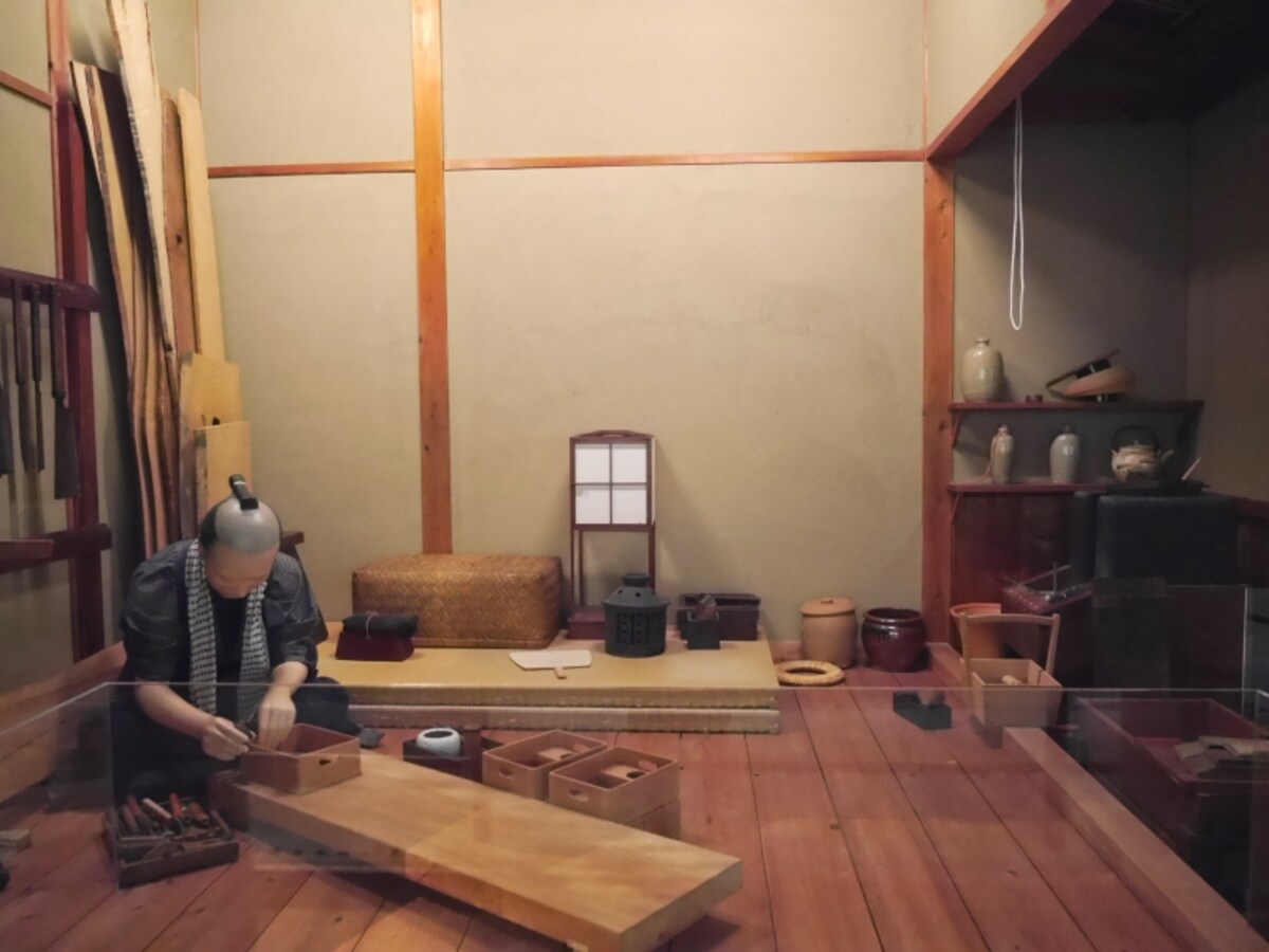 長屋の職人の部屋