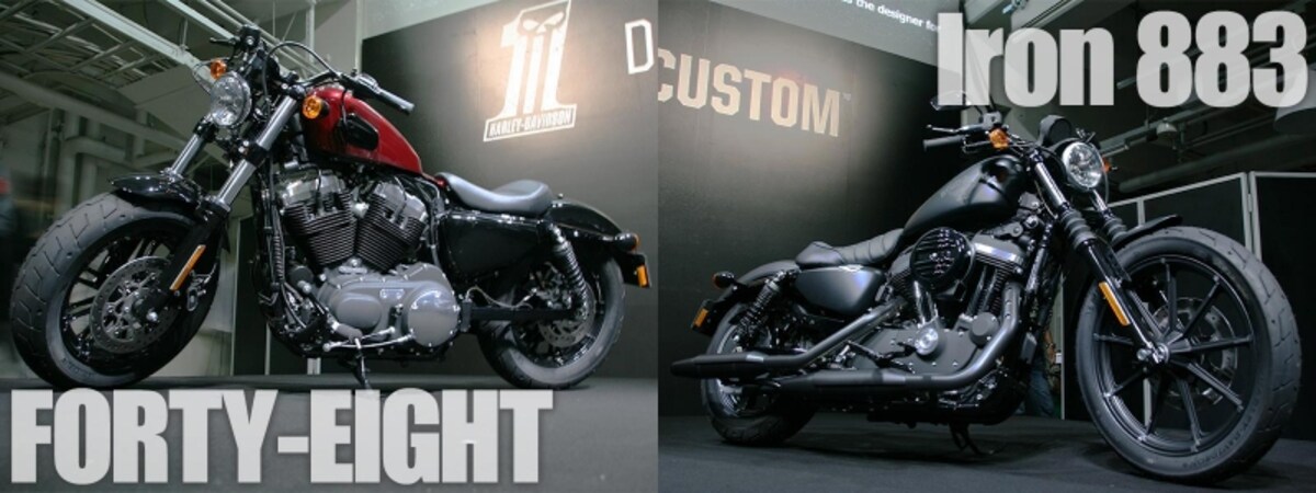 HARLEY-DAVIDSON 2016 Models XL1200X FORTY-EIGHT & XL883N Iron