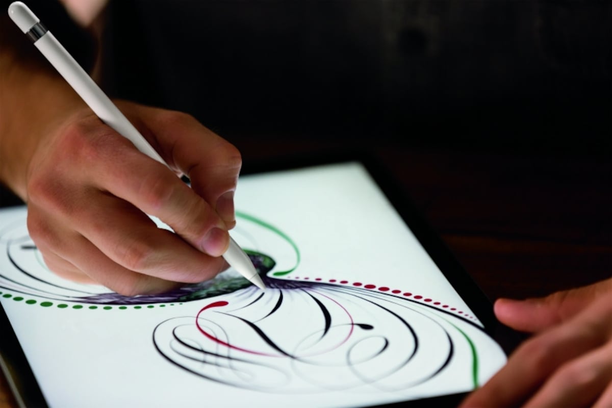 Apple Pencilの使用イメージ