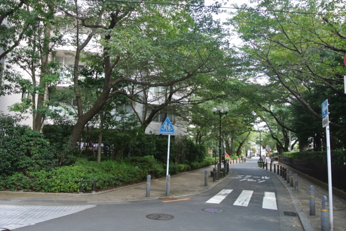 「東林間」駅周辺の街路