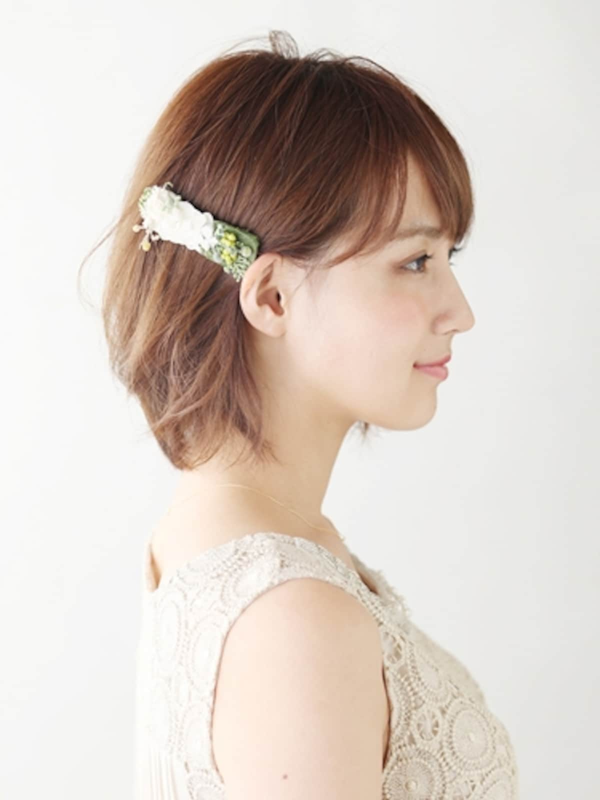 簡単耳かけアレンジ・ショートヘアサイド