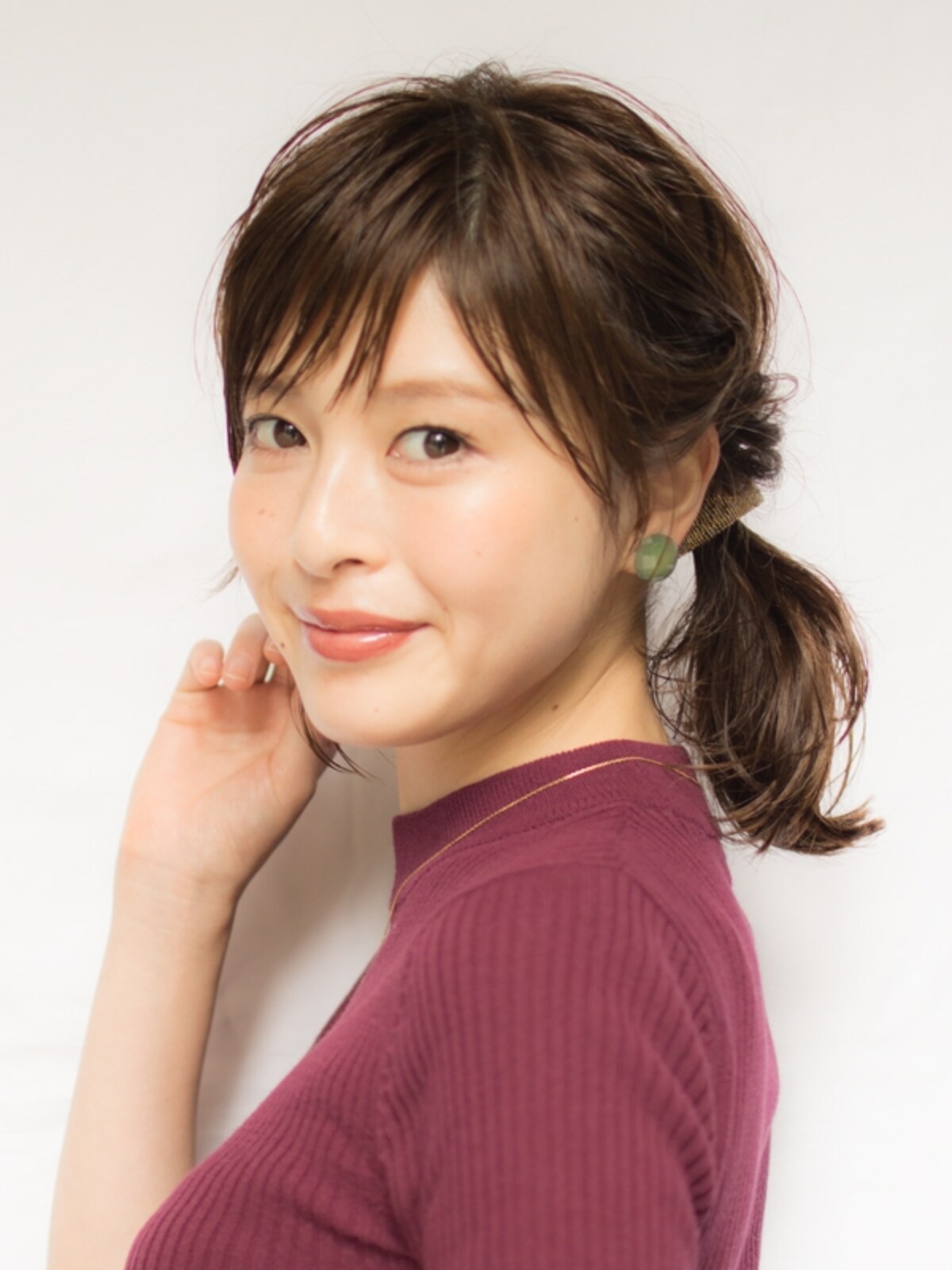 横結び・サイド結びのこなれヘアアレンジ