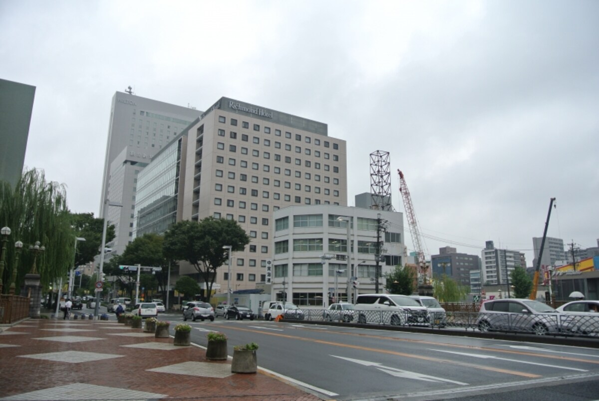 「プラウドタワー名古屋栄」の建設地周辺