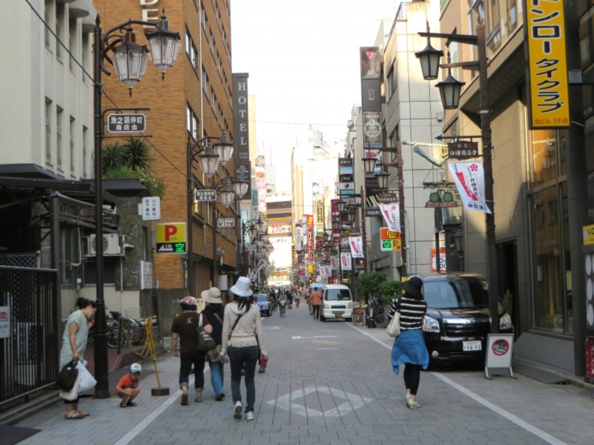 文京区と台東区の区界