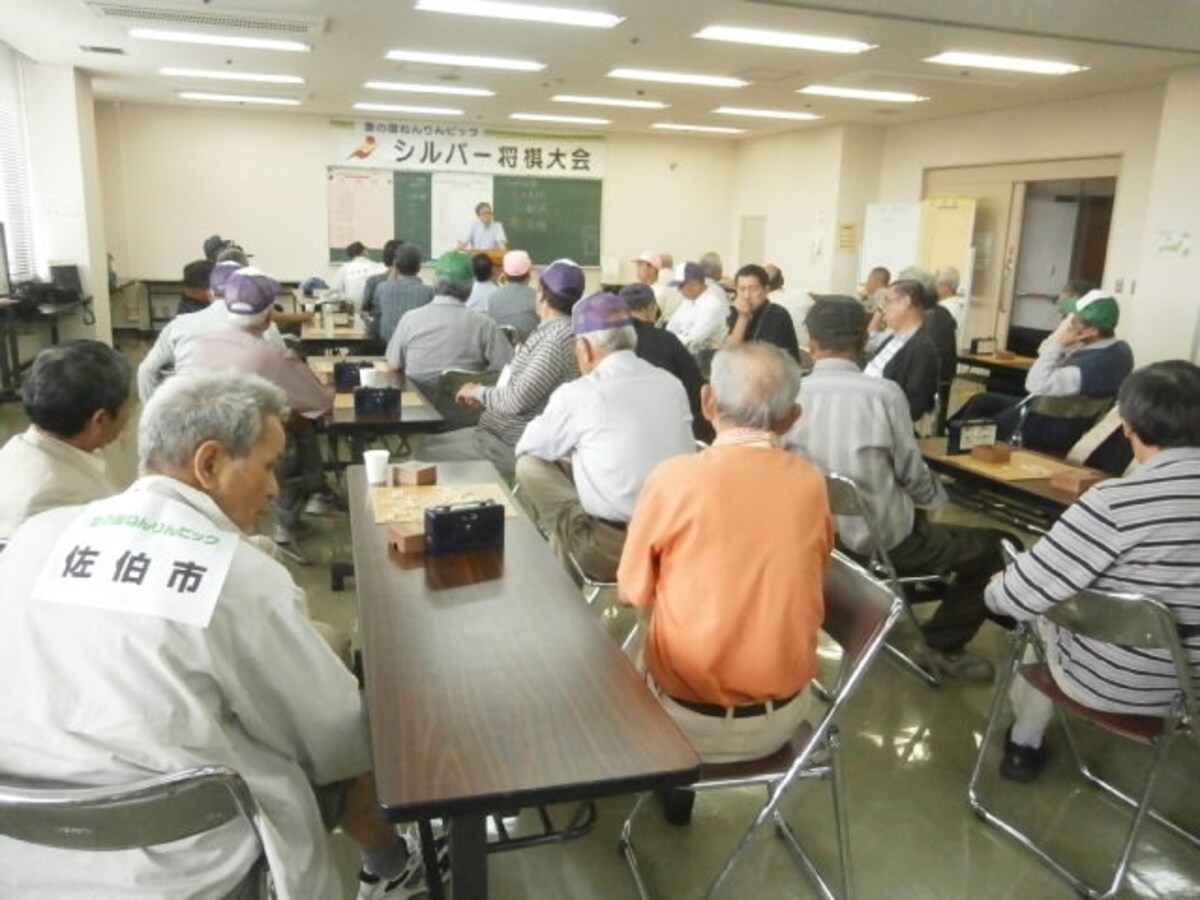 ねんりんピックシルバー将棋大会/ガイド撮影