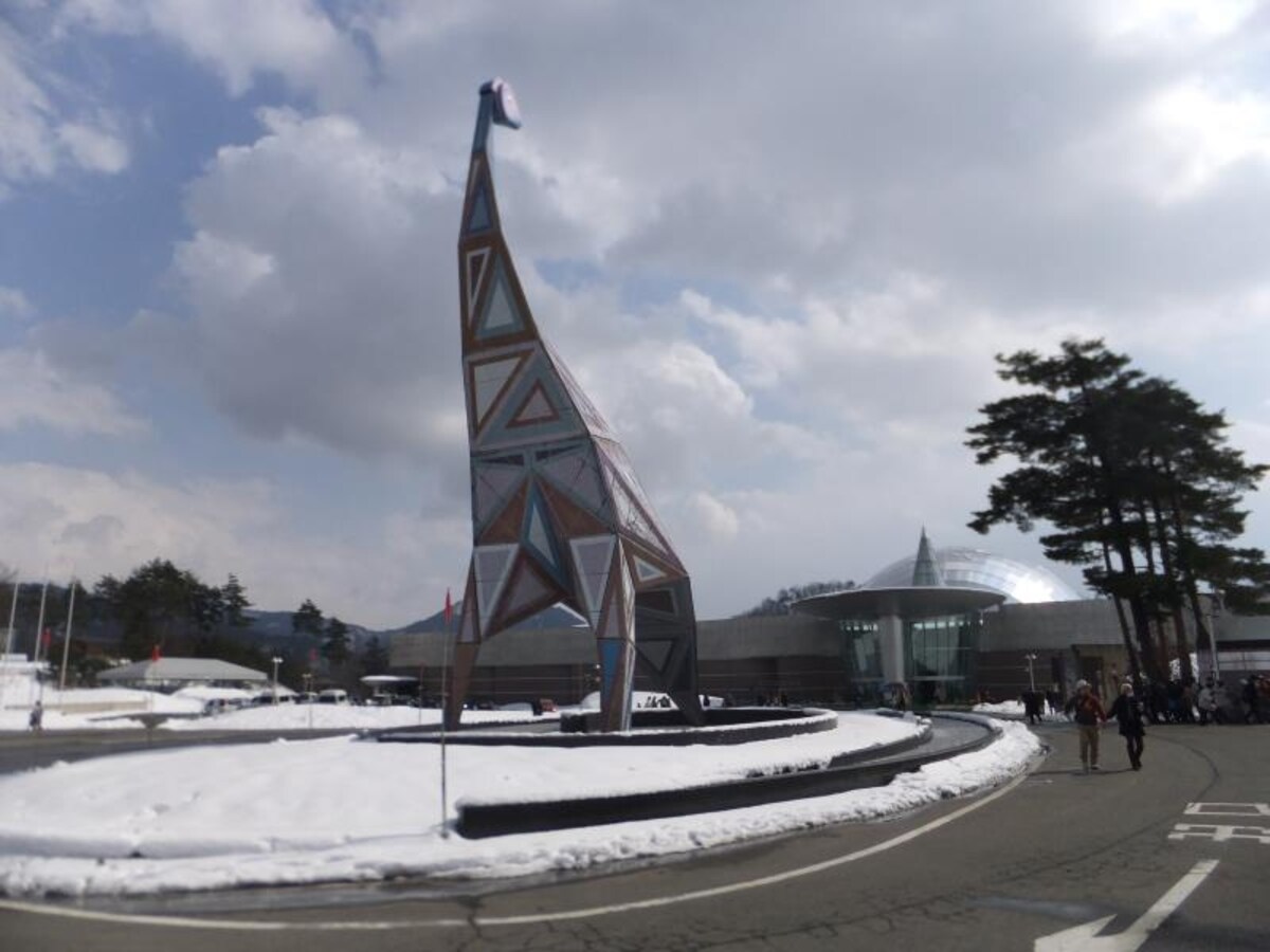 福井県立恐竜博物館(2)/正面玄関