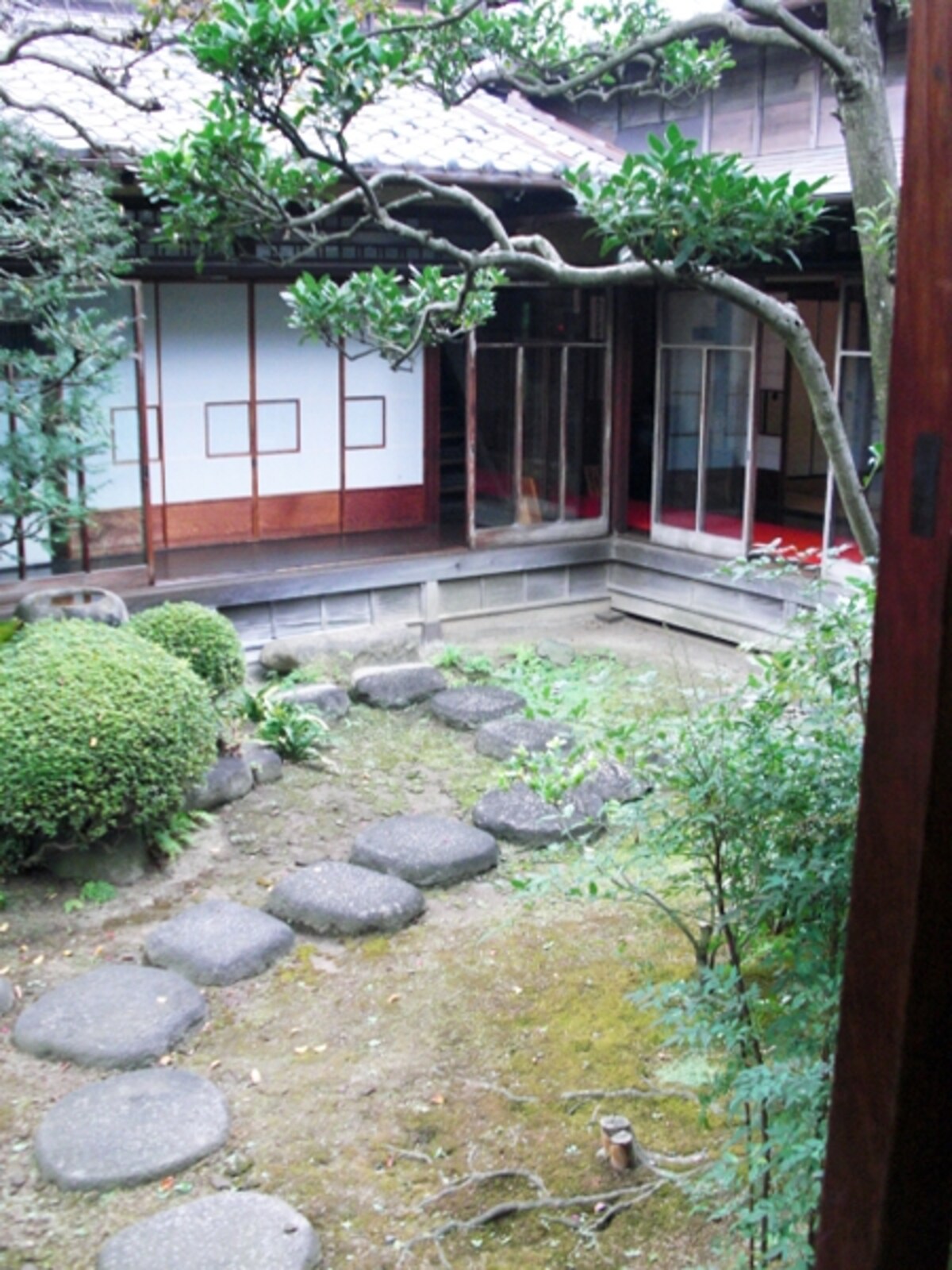 古民家の庭