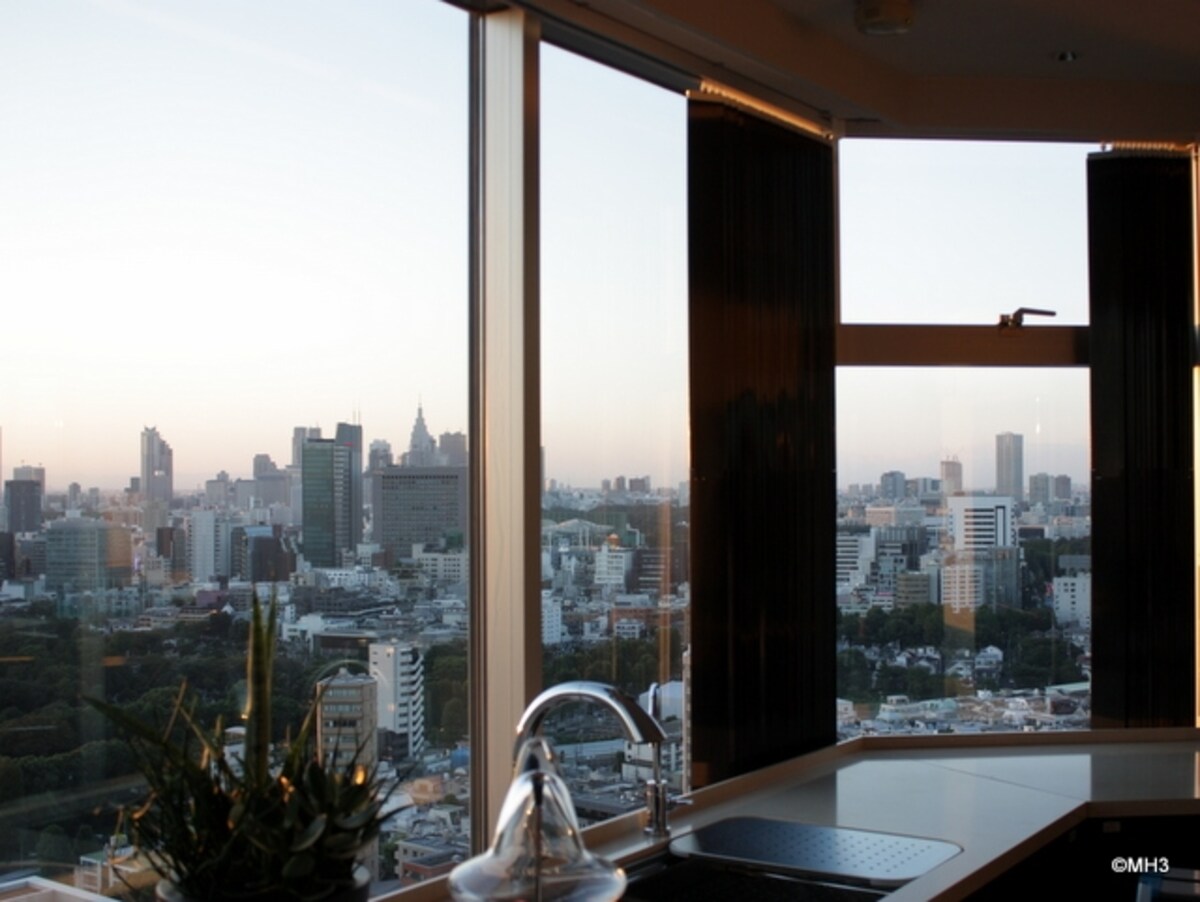 キッチンからの眺望