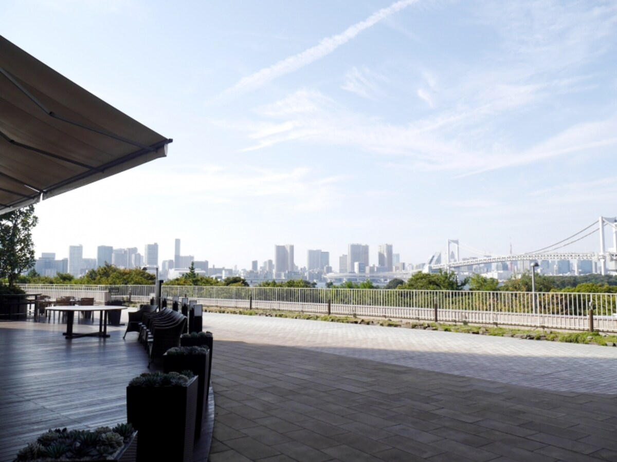 ベランダ外の景色