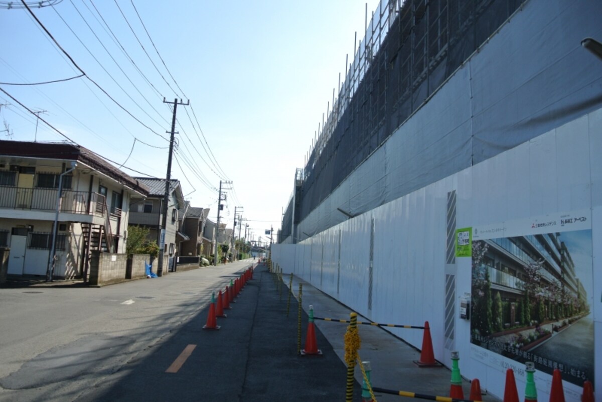 「ザ・パークハウス 花小金井ガーデン」の現地