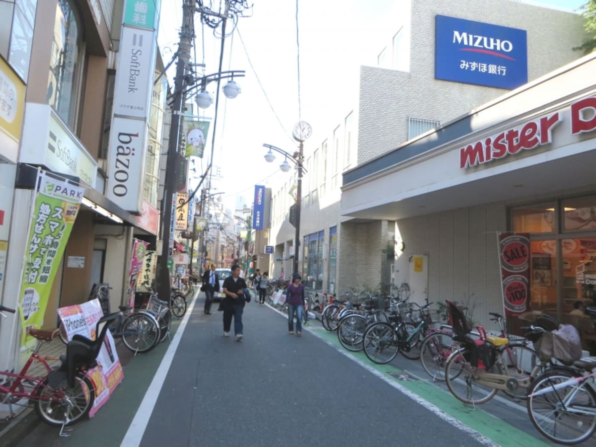 南口側の賑わい