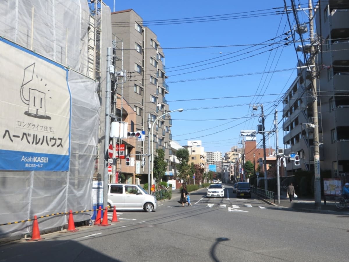 千川通り沿い